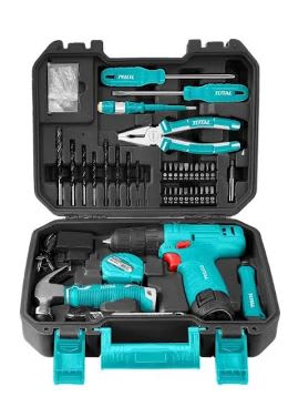 Taladro Inalambrico 12V-1.5Amp c/herramientas 81 ACC THKTHP10812