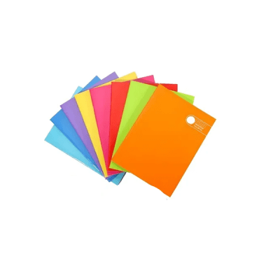 Cuaderno 7mm 100 hojas colores surtidos