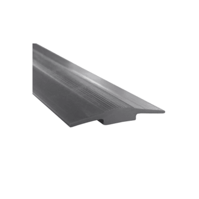 Cubrejunta plana plastico gris 1m1