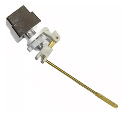 Botón estanque lateral WC cuadrado varilla bronce Aquakit