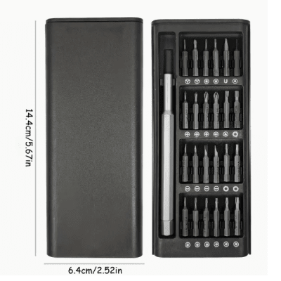 Juego de destornilladores precisión 24 pzas