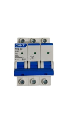 Interruptor automatico 3x40A C 6K 230-240VAC NXB-63 Chint