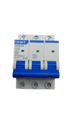 Interruptor automatico 3x32A C 6K 230-240VAC NXB-63 Chint