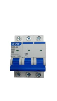 Interruptor automatico 3x63A C 6K 230-240VAC NXB-63 Chint