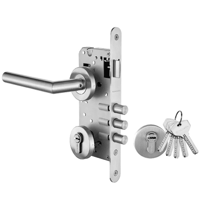 Cerradura de acceso embutir ac. inox. Fixser