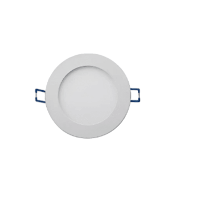 Panel led embutido redondo 3W 6000K luz fria VKB1