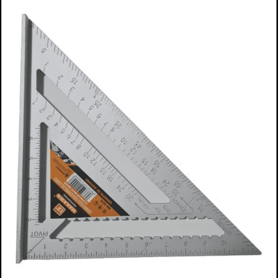 Escuadra triangular metal 12'' Makawa1