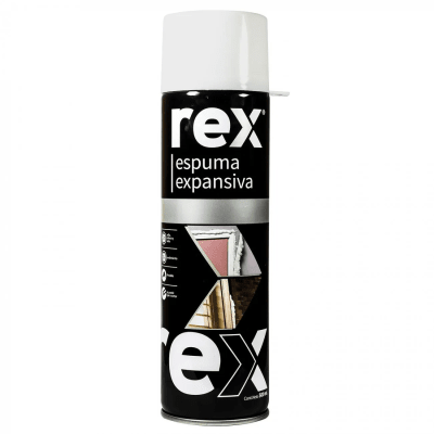 Espuma expansiva 500 ml con aplicador Rex1