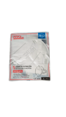 Mascarilla FFP2 blanco 1 unidad1