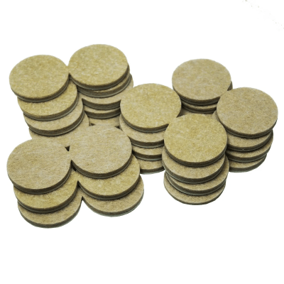Protector de fieltro patas muebles Ø 38mm x 5mm 32 pzas