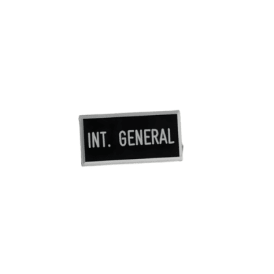 Rotulo lamicoide adhesivo Int. General 15x30 1 unidad