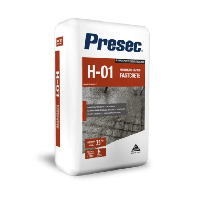 Hormigo rápido H-01 Presec 25 kg.