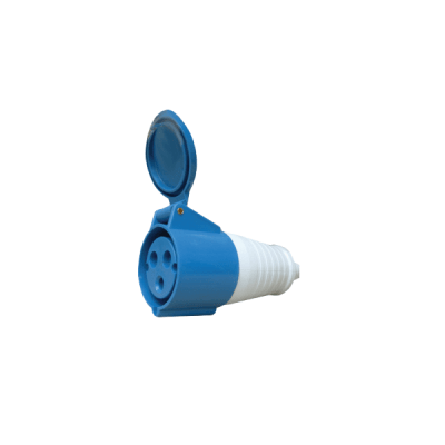 Enchufe industrial hembra volante IP44 16A 2P+T 220V (10/120)