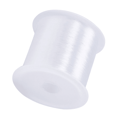 Hilo de nylon #8 0.45mmx100m blanco (hilo de pescar)1