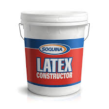 Latex constructor blanco 4gl. Soquina
