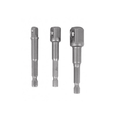 Juego de adaptadores para dados 3 pzas