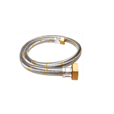 Flexible para gas 1/2x3/8'' 1 metro