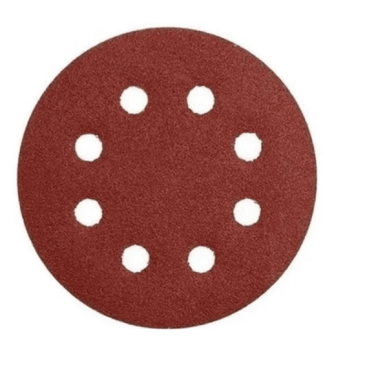 Pack 10 disco de lija velcro Ø125mm G-80 Hemic1