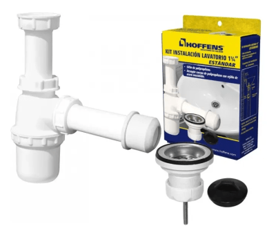 Kit instalacion lavamanos 1 1/4'' estandar Hoffens