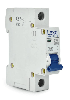 Interruptor automatico 1X16A C 6K Lexo