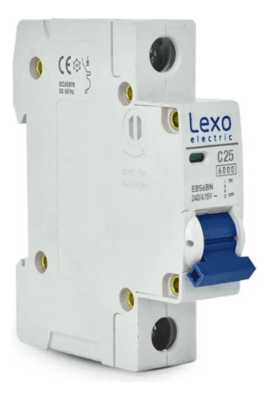 Interruptor automatico 1X25A C 6K Lexo