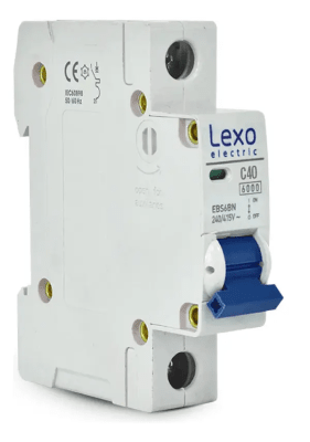Interruptor automatico 1X40A C 6K Lexo