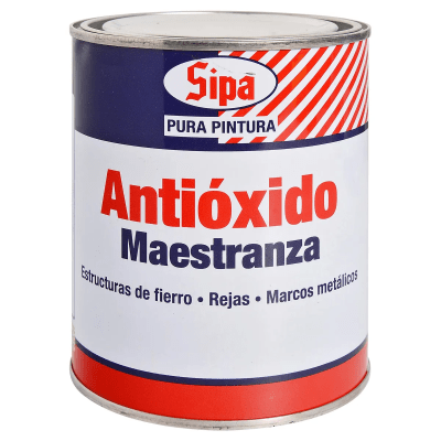 Antioxido negro maestranza 1/4 galon Sipa
