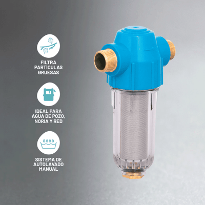 Filtro con malla de acero inoxidable Flowpro1