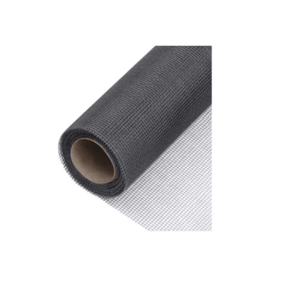 Malla mosquitera fibra de vidrio gris alto 1.20m rollo 30 metros