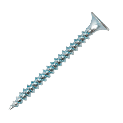 Tornillo volcanita #6x2'' punta fina zinc 500 pzas