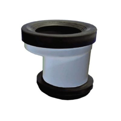 Manguito W.C. excentrico 2 con junta y adaptador 110mm Hoffens (adaptador excentrico)