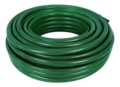 Manguera jardin 1'' reforzada verde 1 metro1