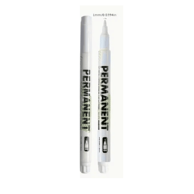 Marcador permanente blanco impermeable