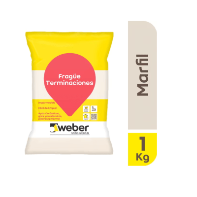 Frague marfil bolsa 1 kg Weber