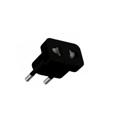 Adaptador americano negro Electraline