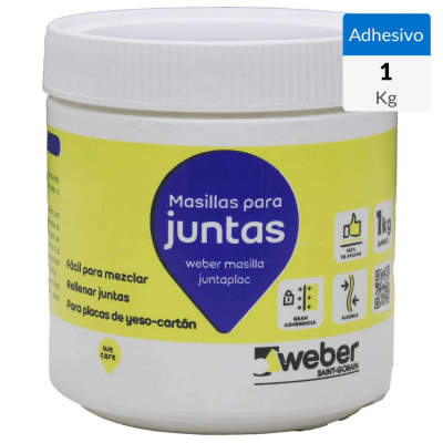 Masilla para juntas 1Kg. Weber1
