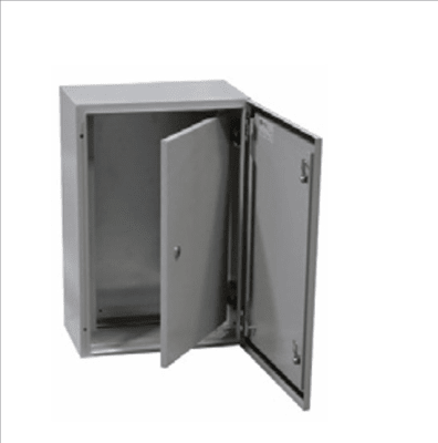 Gabinete metalico 2 puertas 600x400x250 IP65