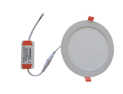 Panel led embutido redondo 3W 6500K Luz fria