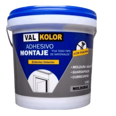 Adhesivo de montaje 3.8 kg Val Kolor