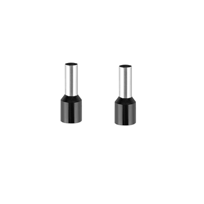 Terminal electrico ferrul 1.5mm2 negro 1 unidad1