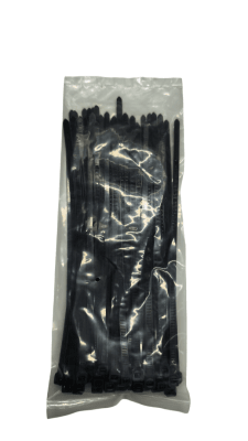 Amarra plastica 400x4.8mm negro 50 pzas1