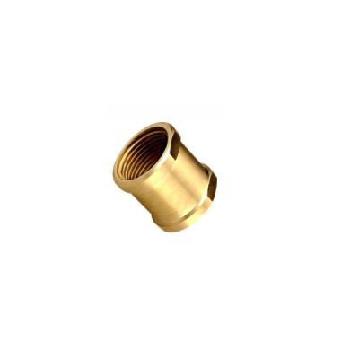 Niple bronce 3/8'' HI-HI (copla bronce)1