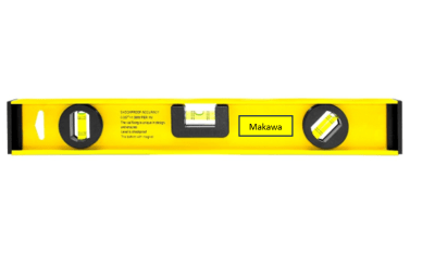 Nivel de agua 16'' aluminio con magnetico Makawa1