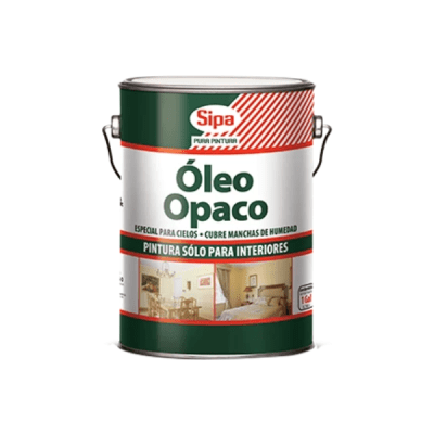 Oleo opaco negro 1 gl. Sipa