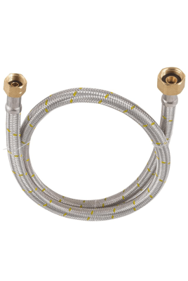 Flexible para gas 3/8 Izq x 1/12'' HI-HI largo 100 cm Hoffens1