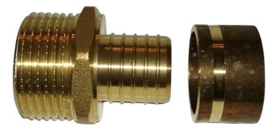 Terminal PEX 16 x 1/2'' HE