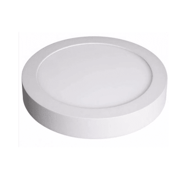 Panel led sobrepuesto redondo 18w 6500k luz fria Stanford PVC