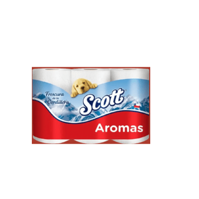 Papel higienico Scott 6 rollos