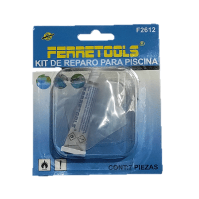 Parche reparacion piscina transparente