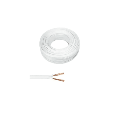 Cable paralelo 2x14 AWG blanco 1 metro
